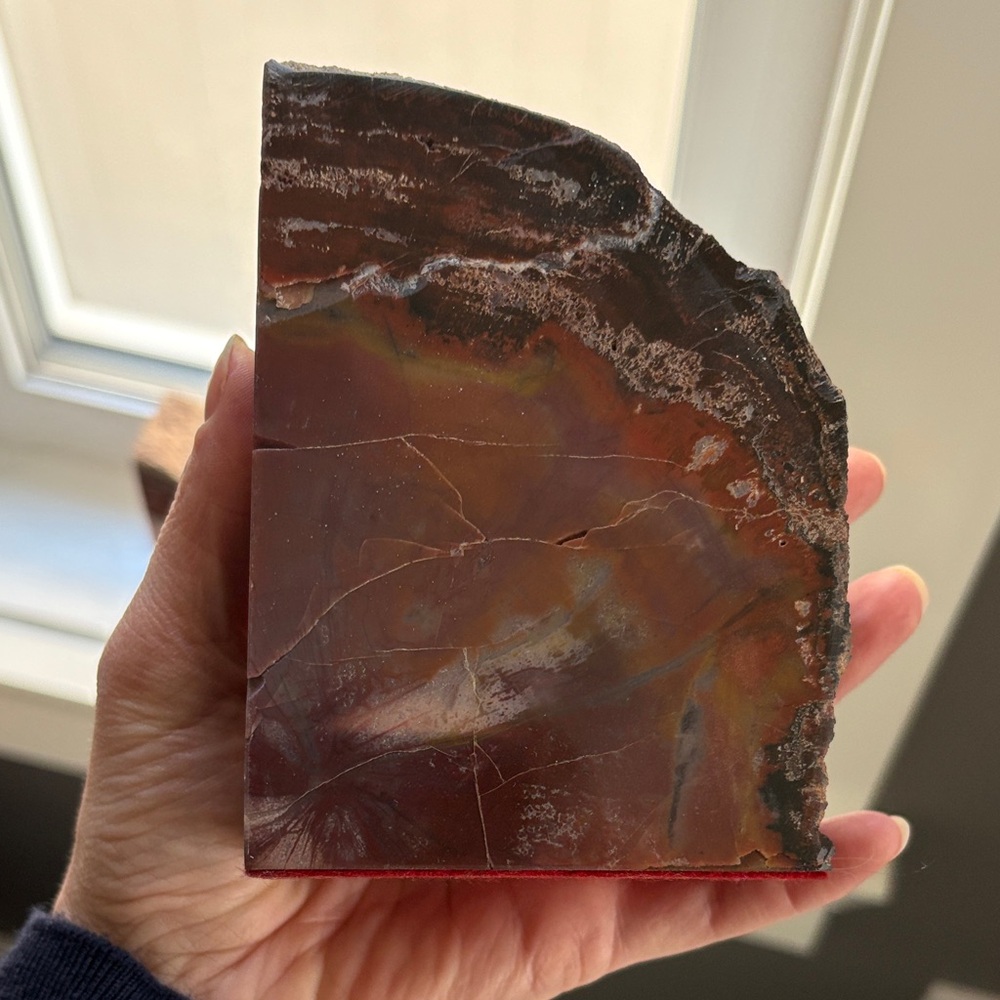 Natural Agate stone Bookends - Picture 4 of 5